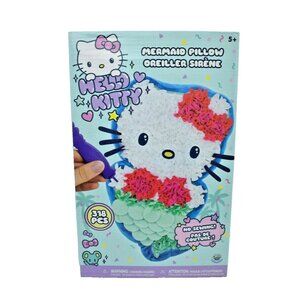 ORB Toys Hello Kitty Mermaid Pillow 318 Pcs DIY Craft Kit Sew by Number New